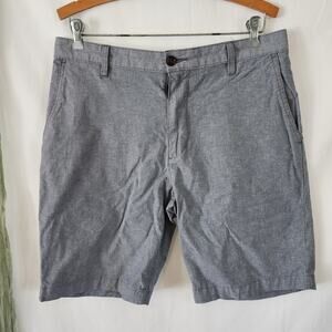 BEN HOGAN Gray  Striped Pocket Golf Men's Shorts Cargo Pockets Inseam 9" Size XL
